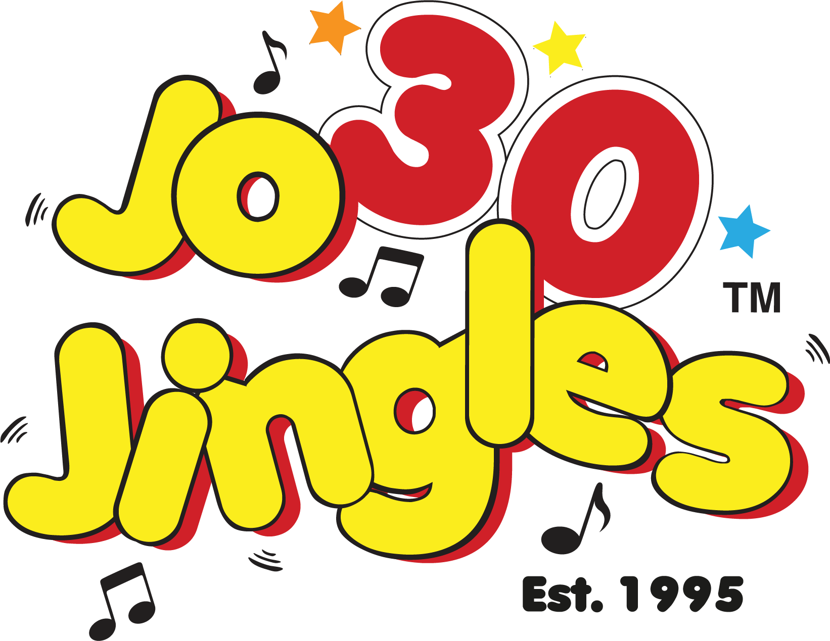 Jo Jingles Est. 1995 Logo